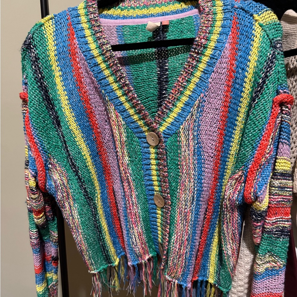 Multicolor Striped Women's Sweater